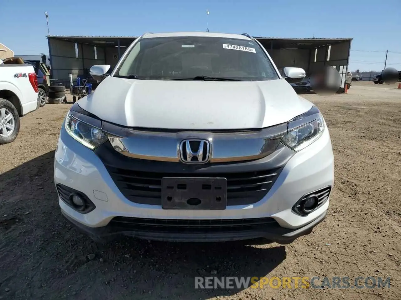 5 fotografías del automóvil dañado 3CZRU6H53KM718604 HONDA HR-V 2019