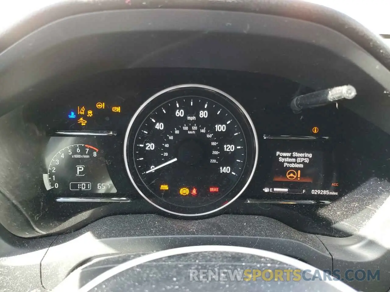 9 fotografías del automóvil dañado 3CZRU6H53KM718604 HONDA HR-V 2019