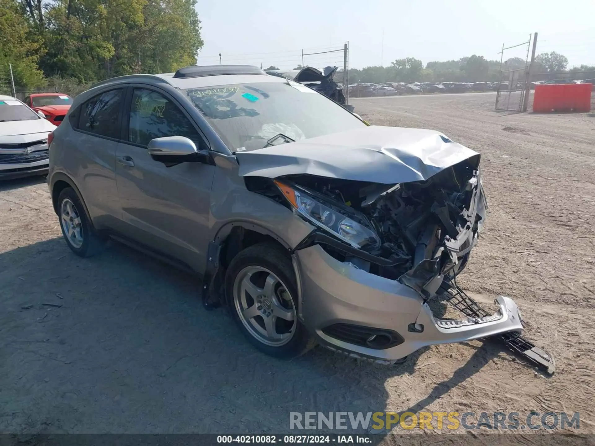 1 fotografías del automóvil dañado 3CZRU6H53KM735824 HONDA HR-V 2019
