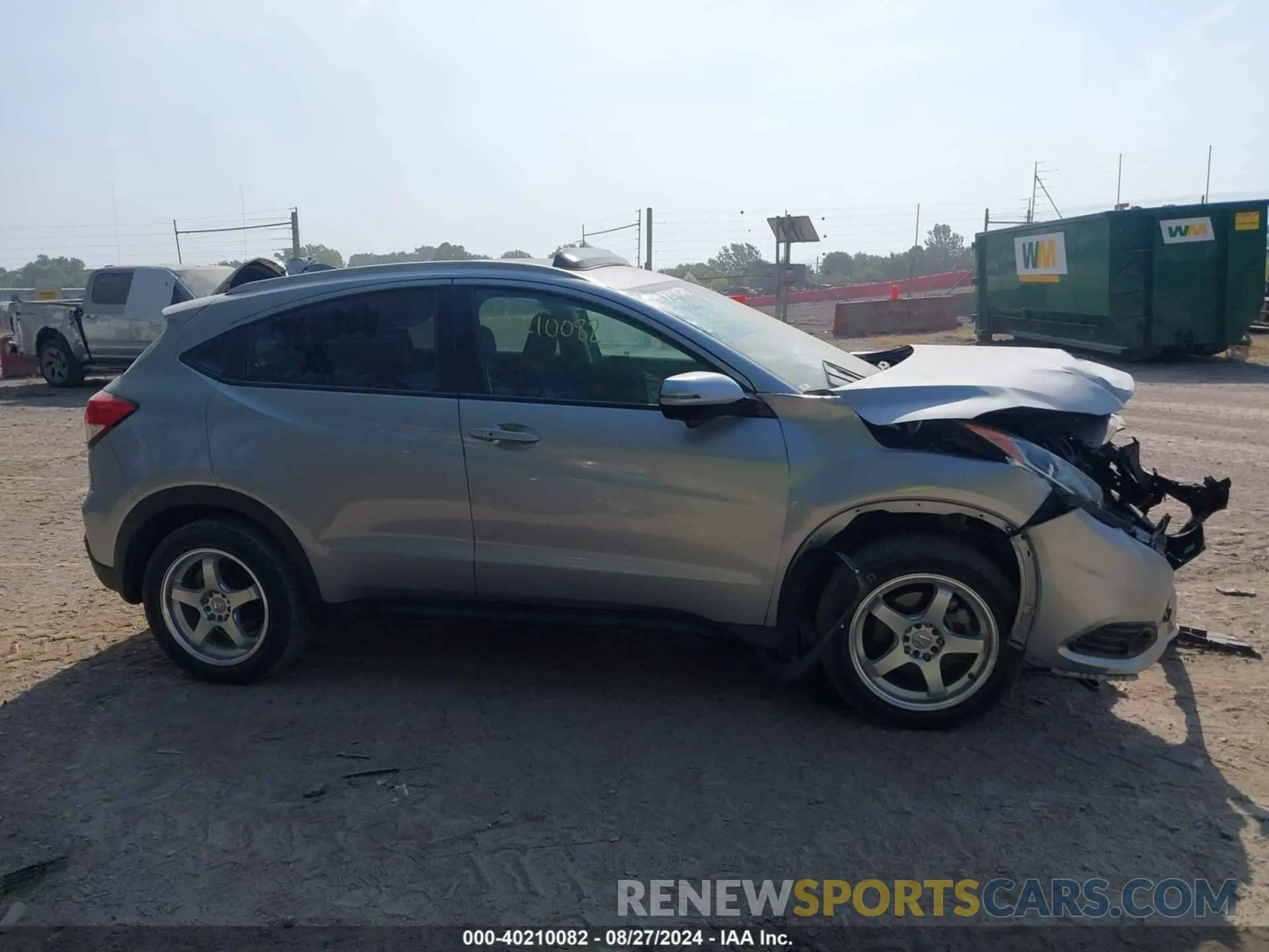 13 fotografías del automóvil dañado 3CZRU6H53KM735824 HONDA HR-V 2019