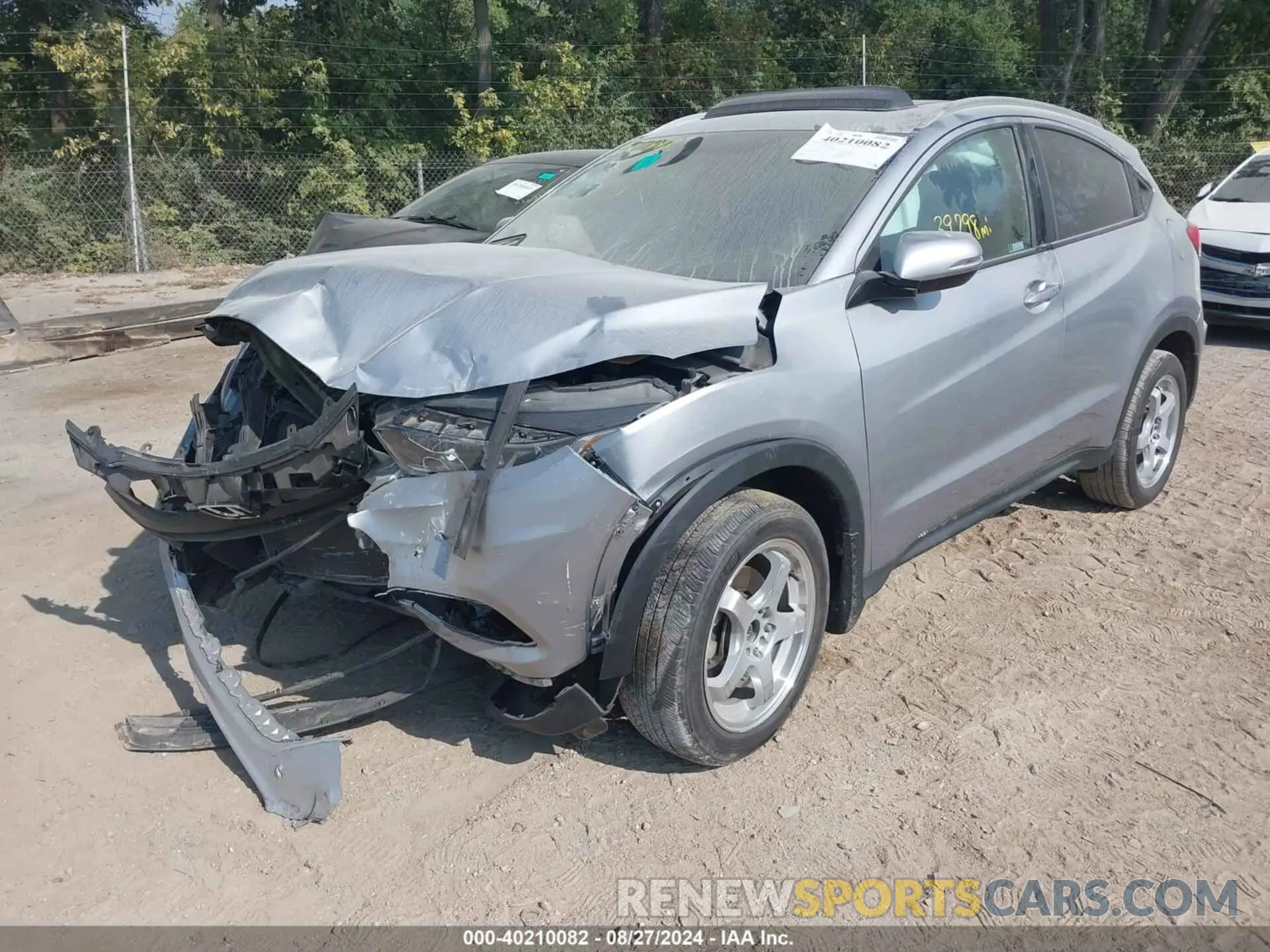 17 fotografías del automóvil dañado 3CZRU6H53KM735824 HONDA HR-V 2019