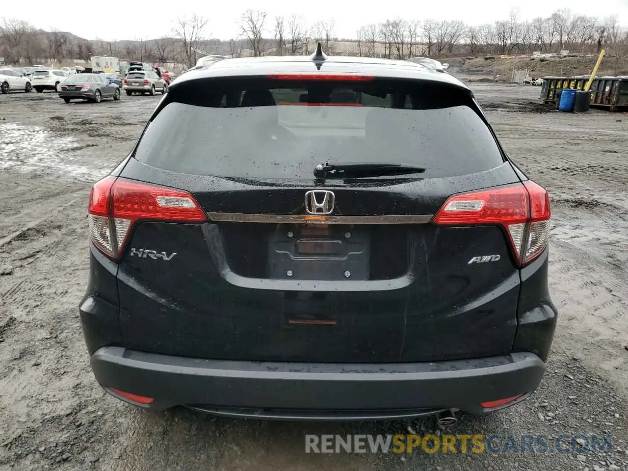 6 fotografías del automóvil dañado 3CZRU6H53KM743504 HONDA HR-V 2019