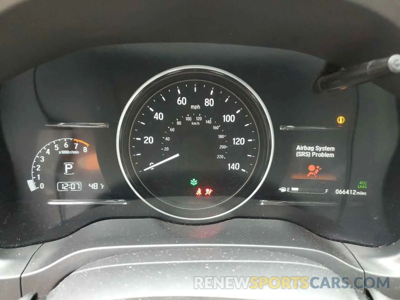 9 fotografías del automóvil dañado 3CZRU6H53KM743504 HONDA HR-V 2019