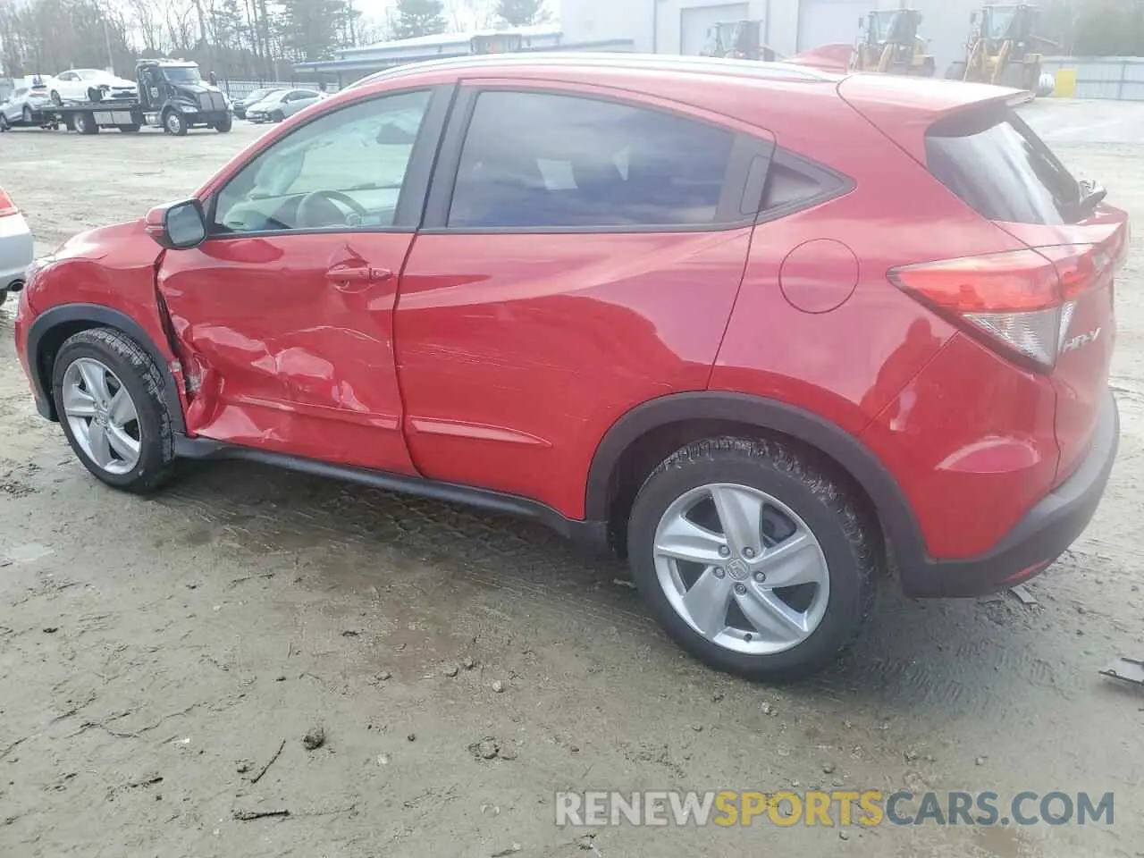 2 fotografías del automóvil dañado 3CZRU6H54KM707210 HONDA HR-V 2019