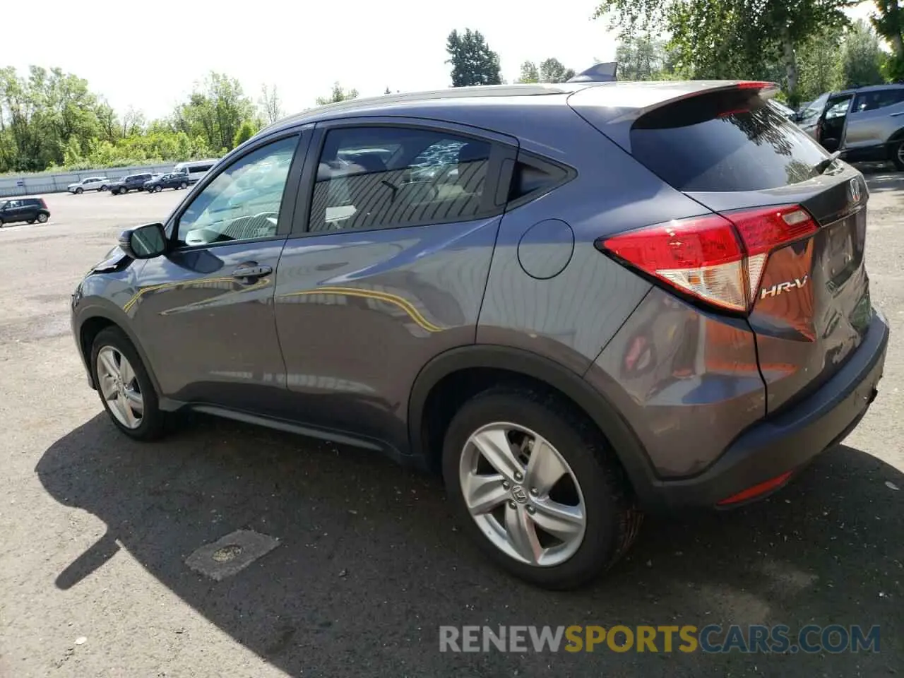 2 fotografías del automóvil dañado 3CZRU6H54KM722564 HONDA HR-V 2019