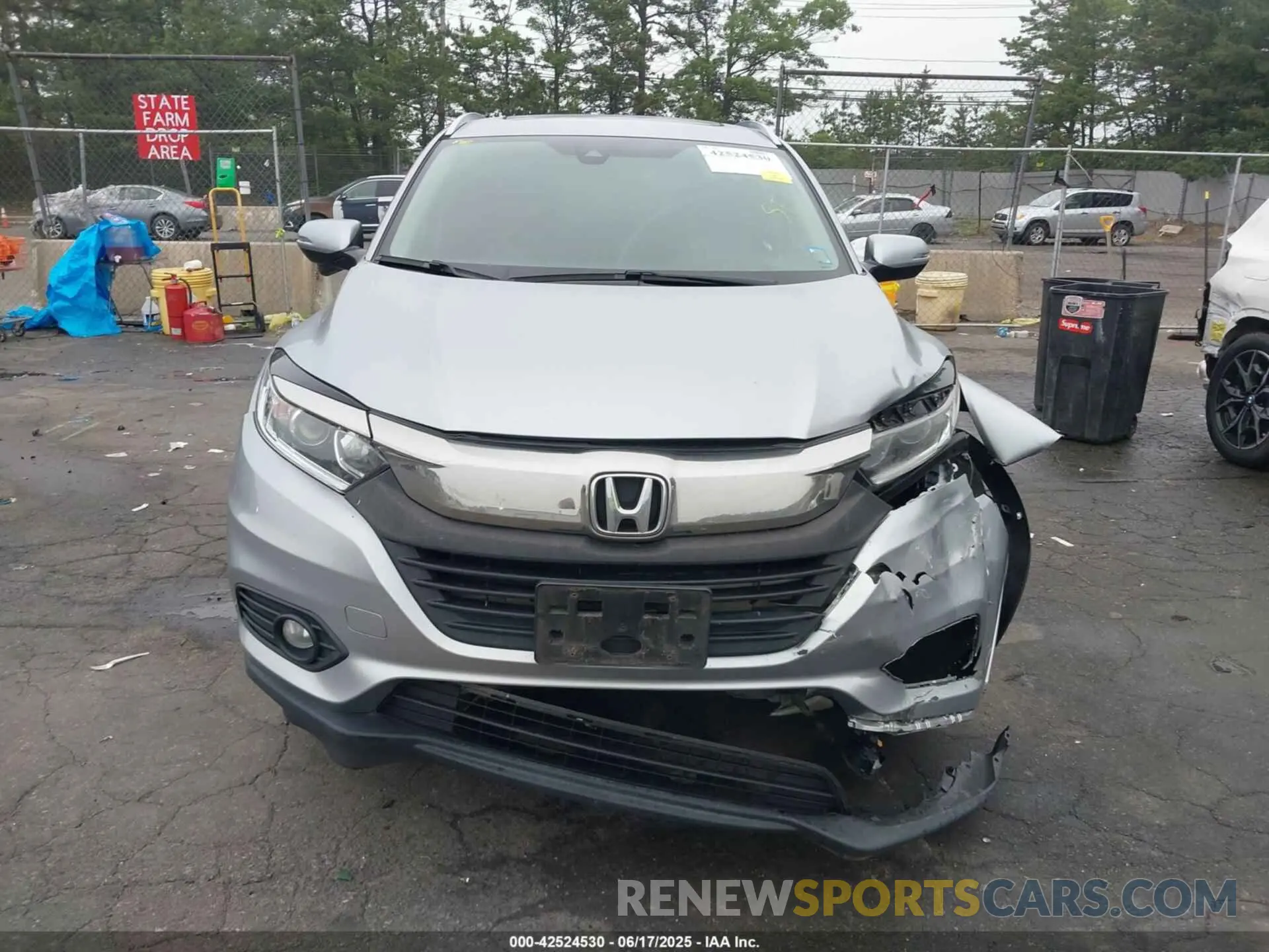 12 fotografías del automóvil dañado 3CZRU6H54KM726968 HONDA HR-V 2019