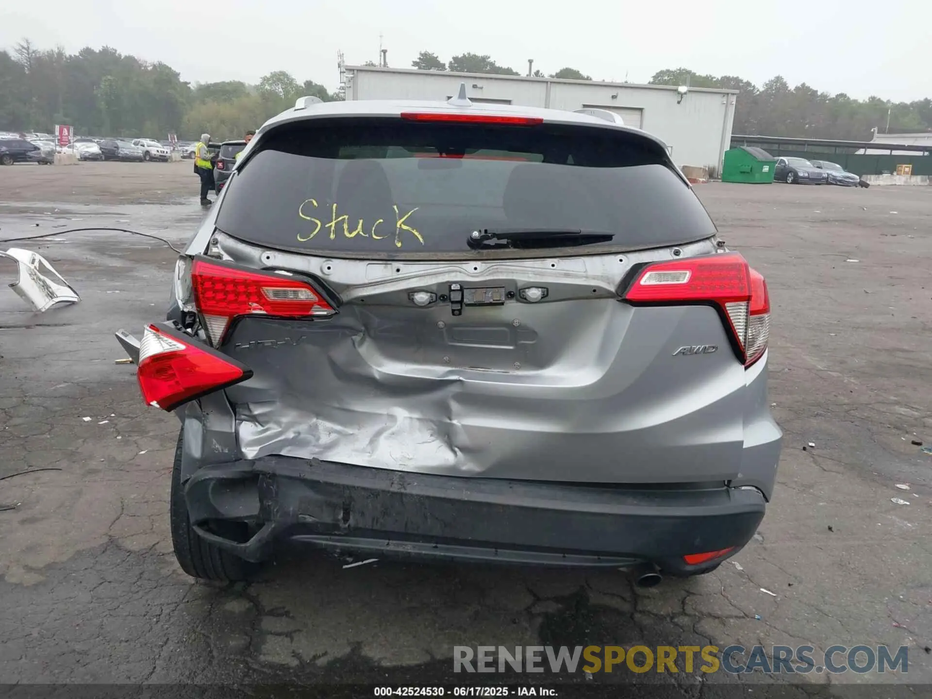 16 fotografías del automóvil dañado 3CZRU6H54KM726968 HONDA HR-V 2019
