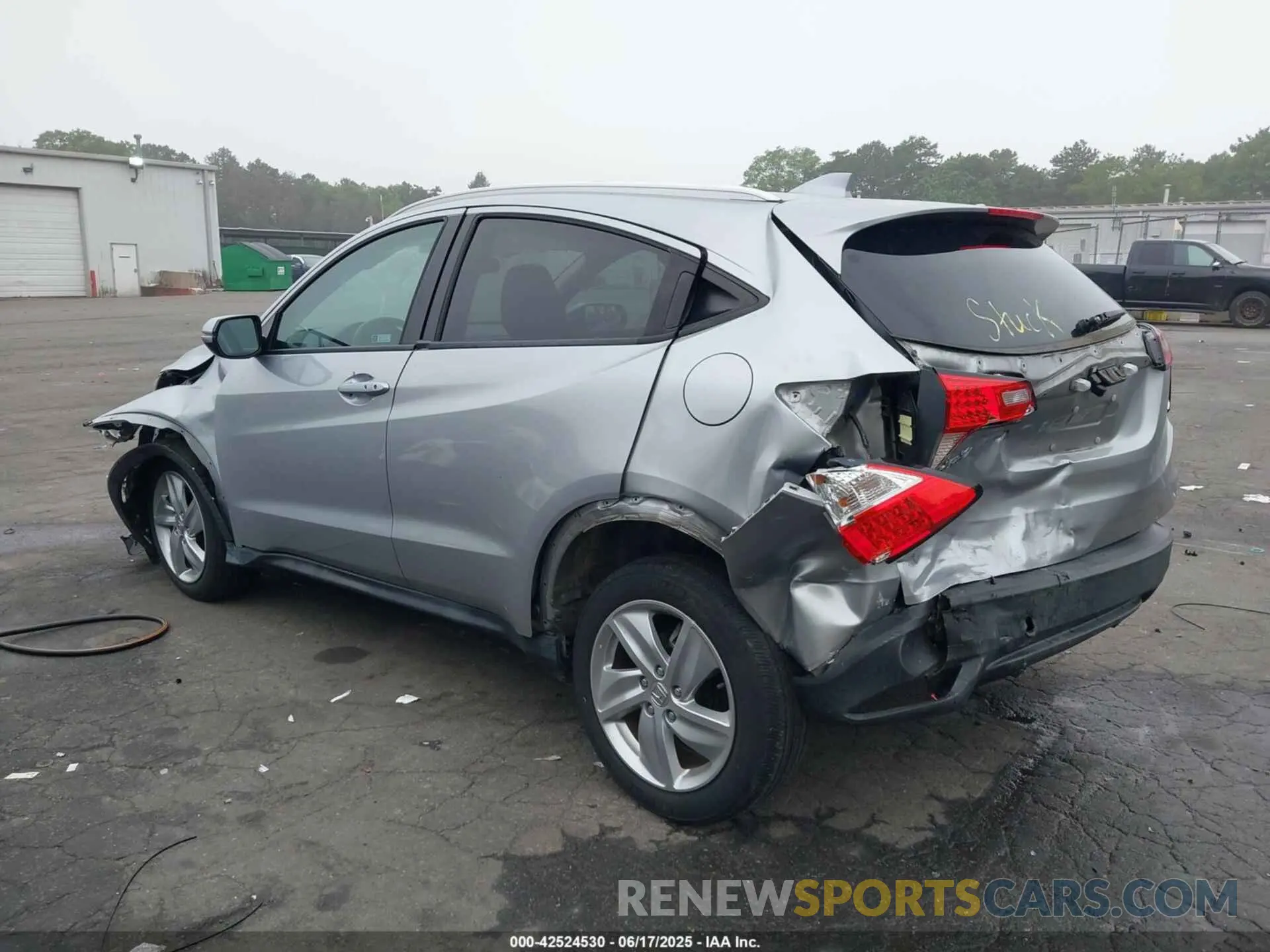 3 fotografías del automóvil dañado 3CZRU6H54KM726968 HONDA HR-V 2019