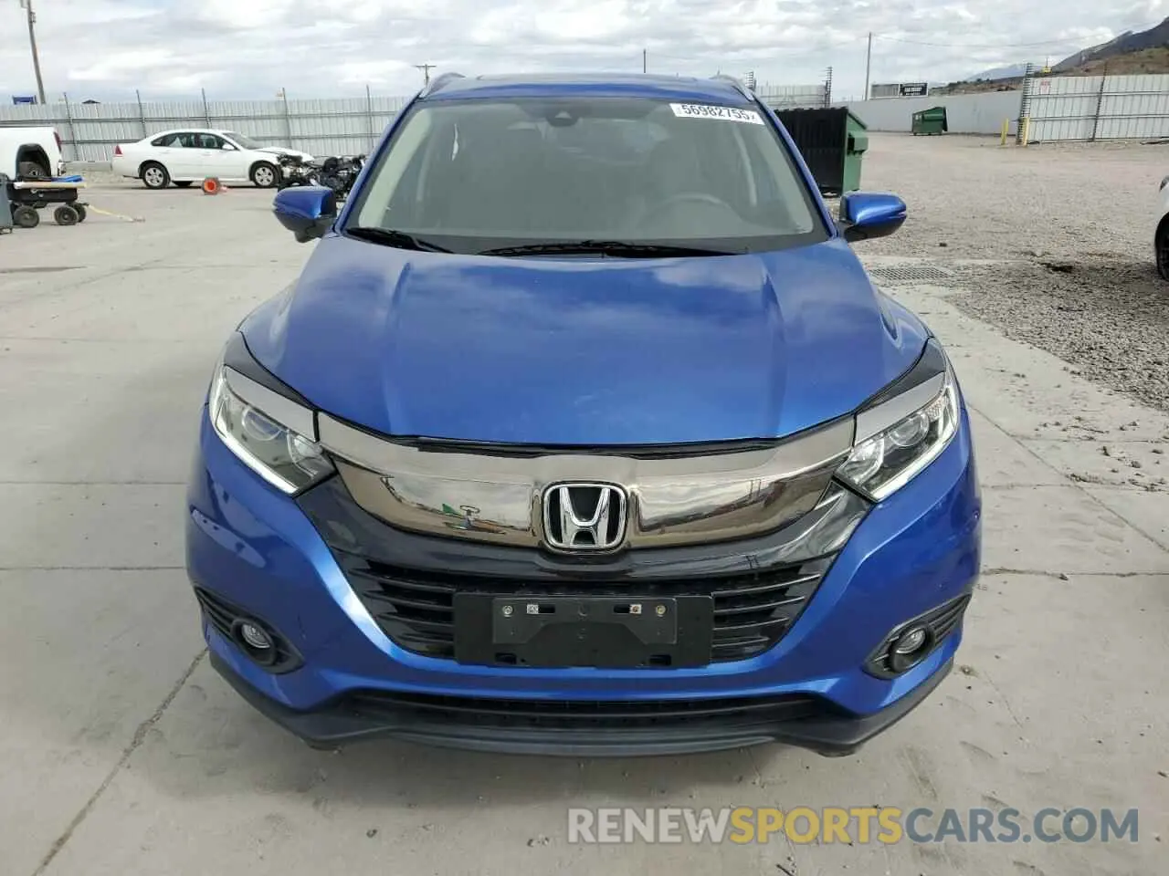 5 fotografías del automóvil dañado 3CZRU6H56KM709704 HONDA HR-V 2019