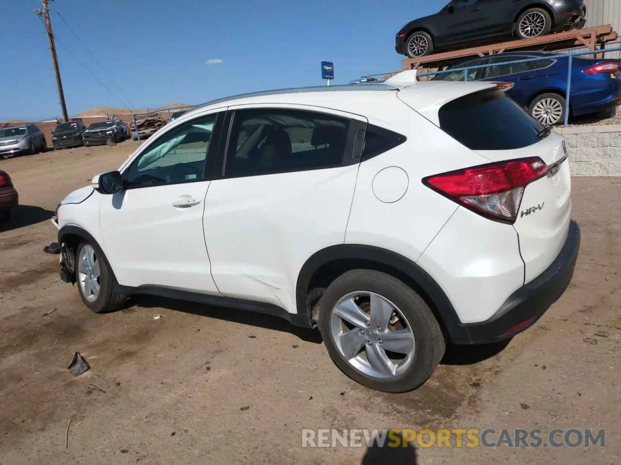 2 fotografías del automóvil dañado 3CZRU6H56KM721836 HONDA HR-V 2019
