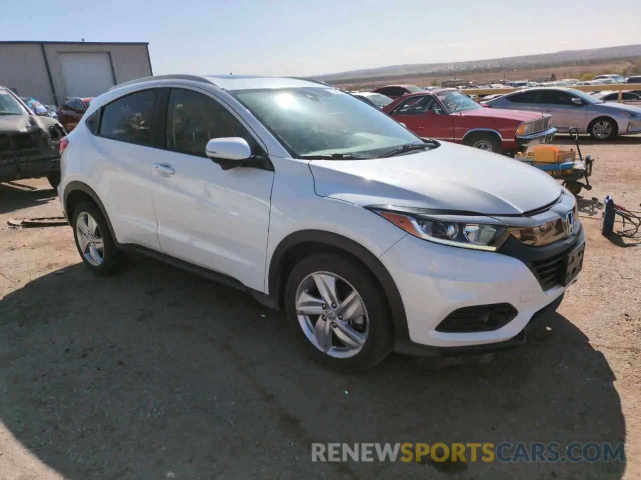 4 fotografías del automóvil dañado 3CZRU6H56KM721836 HONDA HR-V 2019