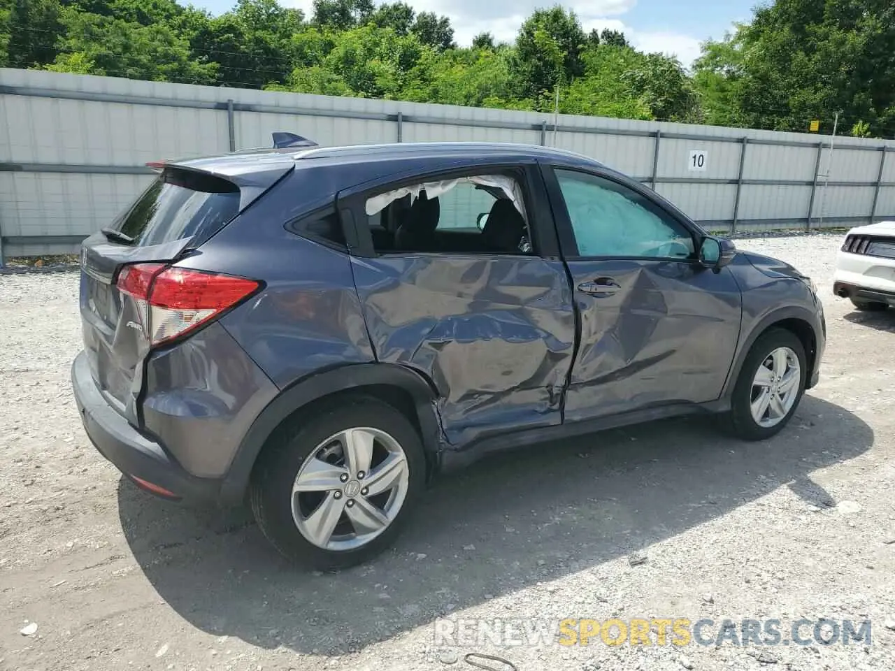 3 fotografías del automóvil dañado 3CZRU6H57KM702521 HONDA HR-V 2019