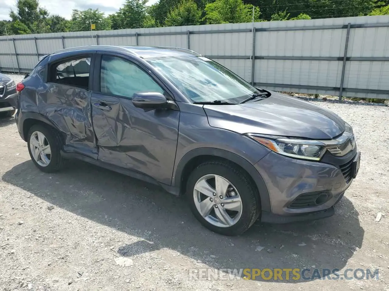 4 fotografías del automóvil dañado 3CZRU6H57KM702521 HONDA HR-V 2019