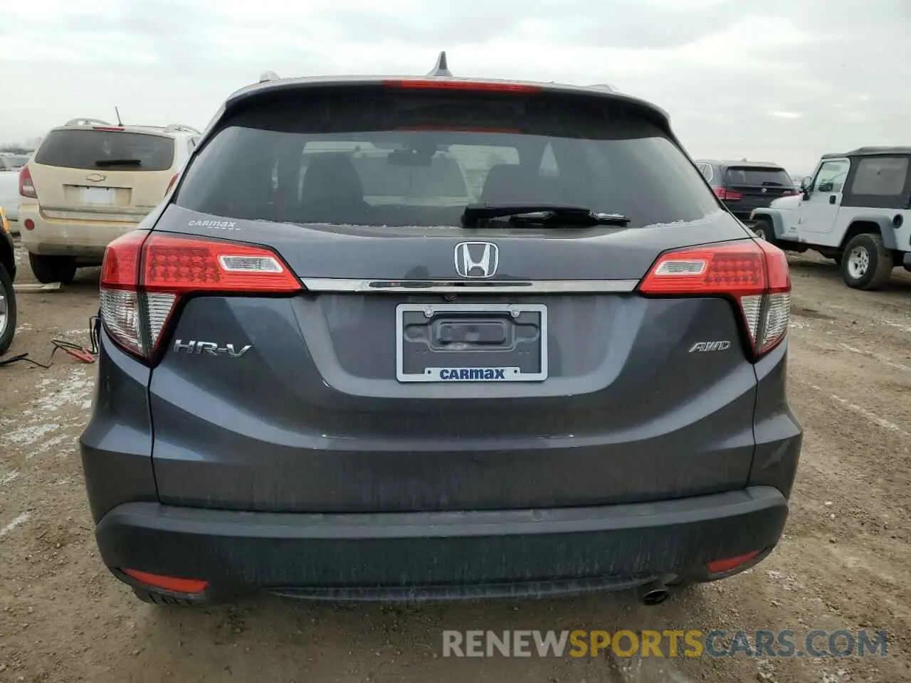 6 fotografías del automóvil dañado 3CZRU6H57KM709789 HONDA HR-V 2019
