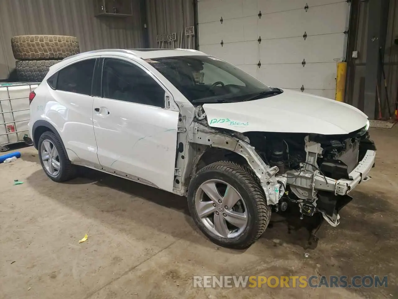 4 fotografías del automóvil dañado 3CZRU6H57KM716788 HONDA HR-V 2019
