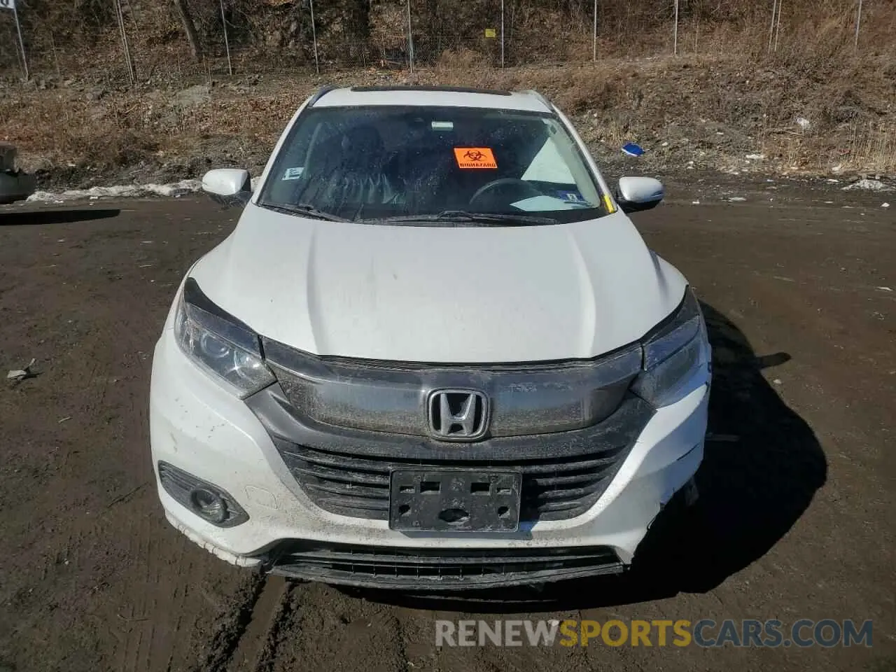 5 fotografías del automóvil dañado 3CZRU6H57KM731310 HONDA HR-V 2019