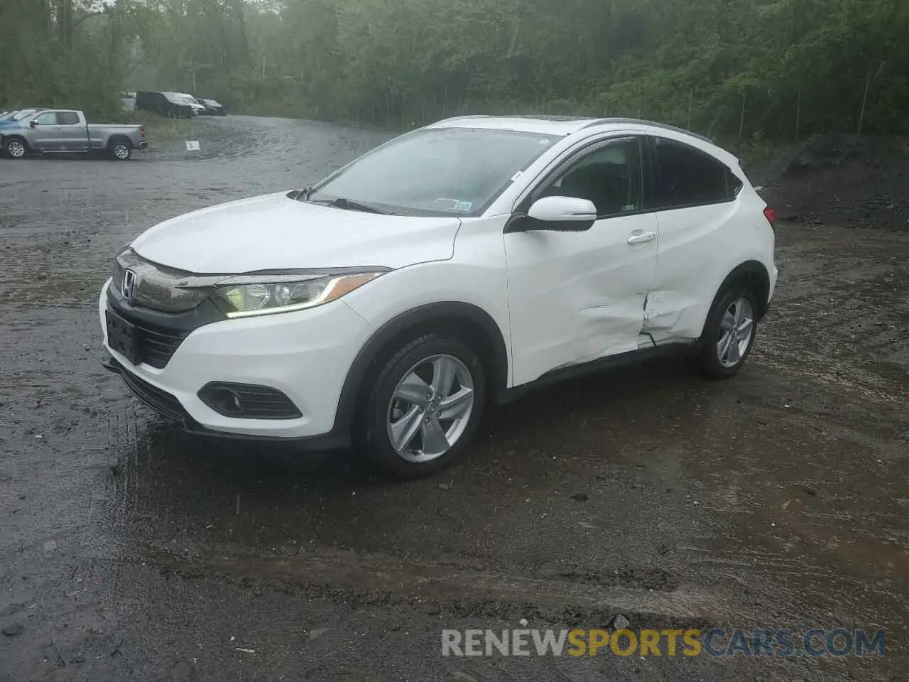1 fotografías del automóvil dañado 3CZRU6H58KM705542 HONDA HR-V 2019