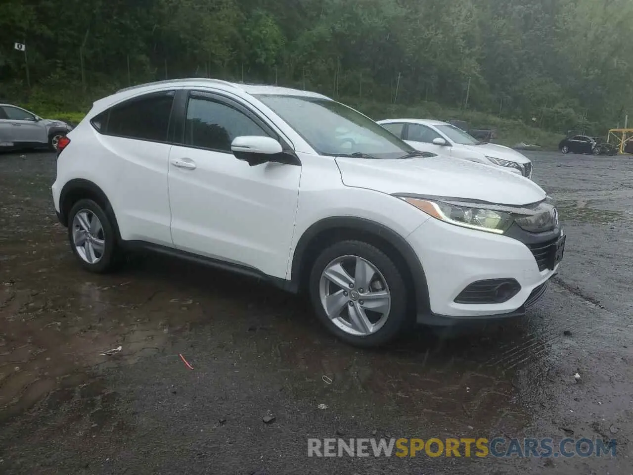 4 fotografías del automóvil dañado 3CZRU6H58KM705542 HONDA HR-V 2019