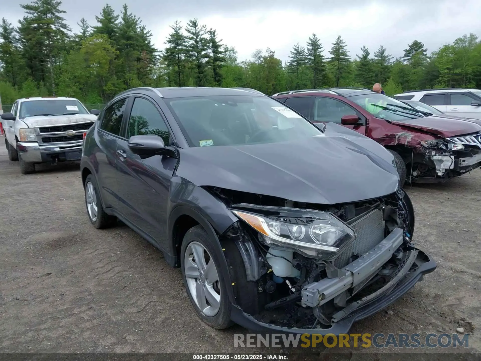 1 fotografías del automóvil dañado 3CZRU6H58KM709932 HONDA HR-V 2019