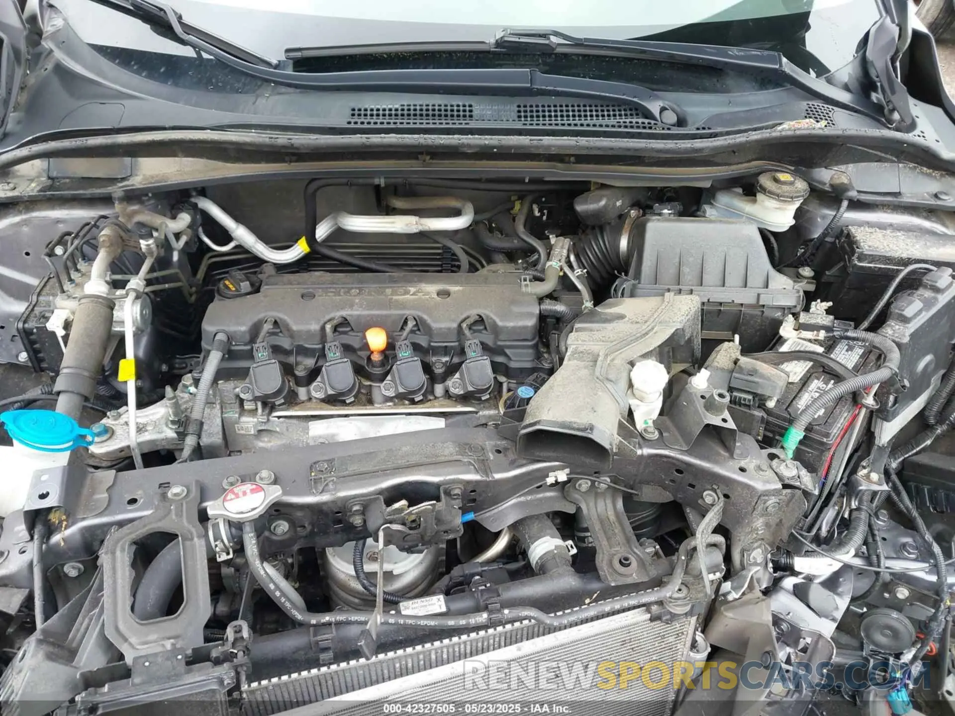 10 fotografías del automóvil dañado 3CZRU6H58KM709932 HONDA HR-V 2019