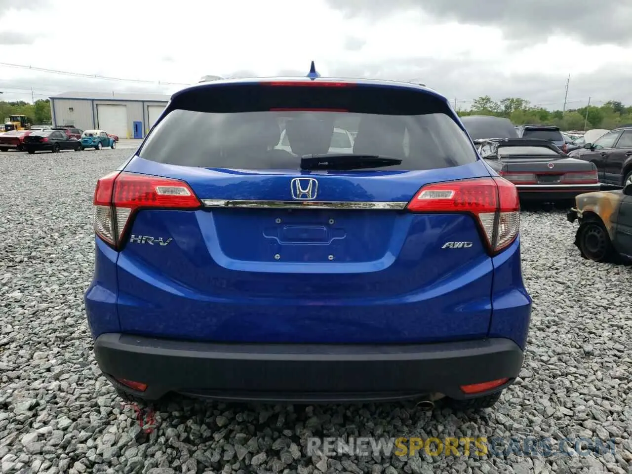 6 fotografías del automóvil dañado 3CZRU6H58KM741991 HONDA HR-V 2019