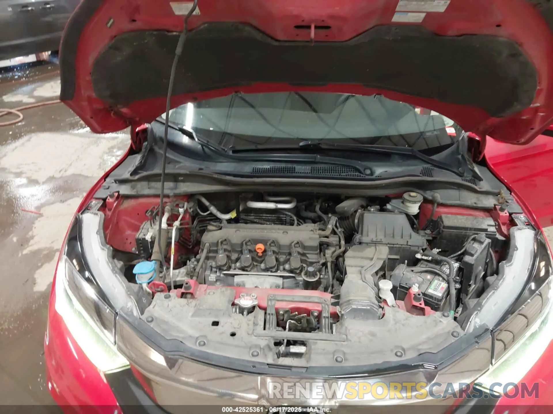 10 fotografías del automóvil dañado 3CZRU6H59KM706960 HONDA HR-V 2019