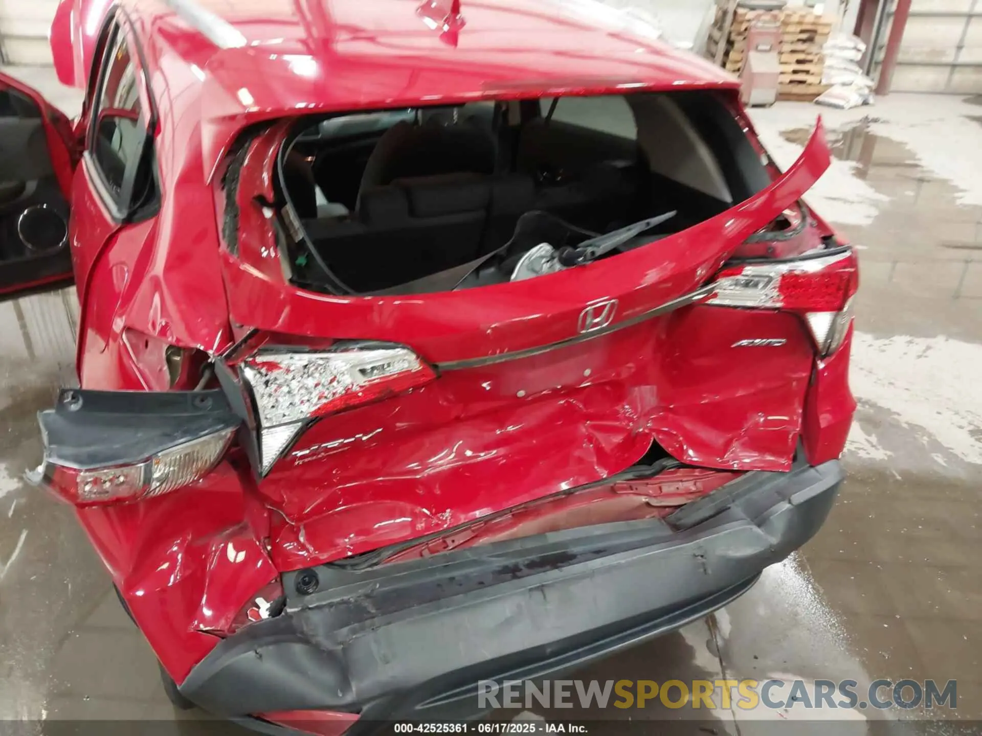 6 fotografías del automóvil dañado 3CZRU6H59KM706960 HONDA HR-V 2019