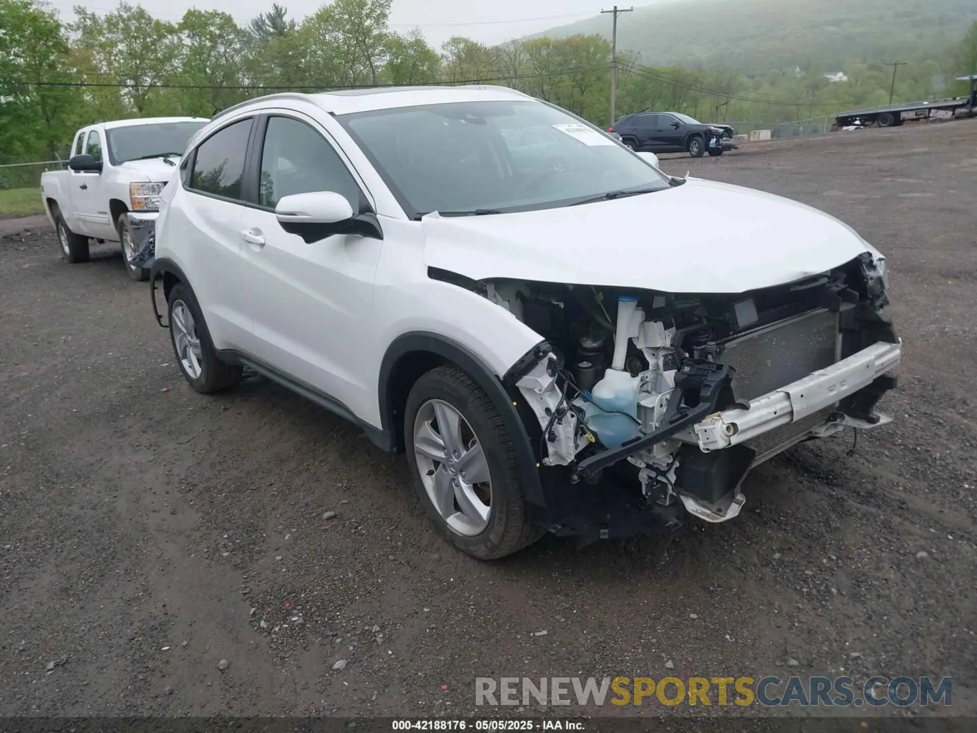 1 fotografías del automóvil dañado 3CZRU6H5XKM735531 HONDA HR-V 2019
