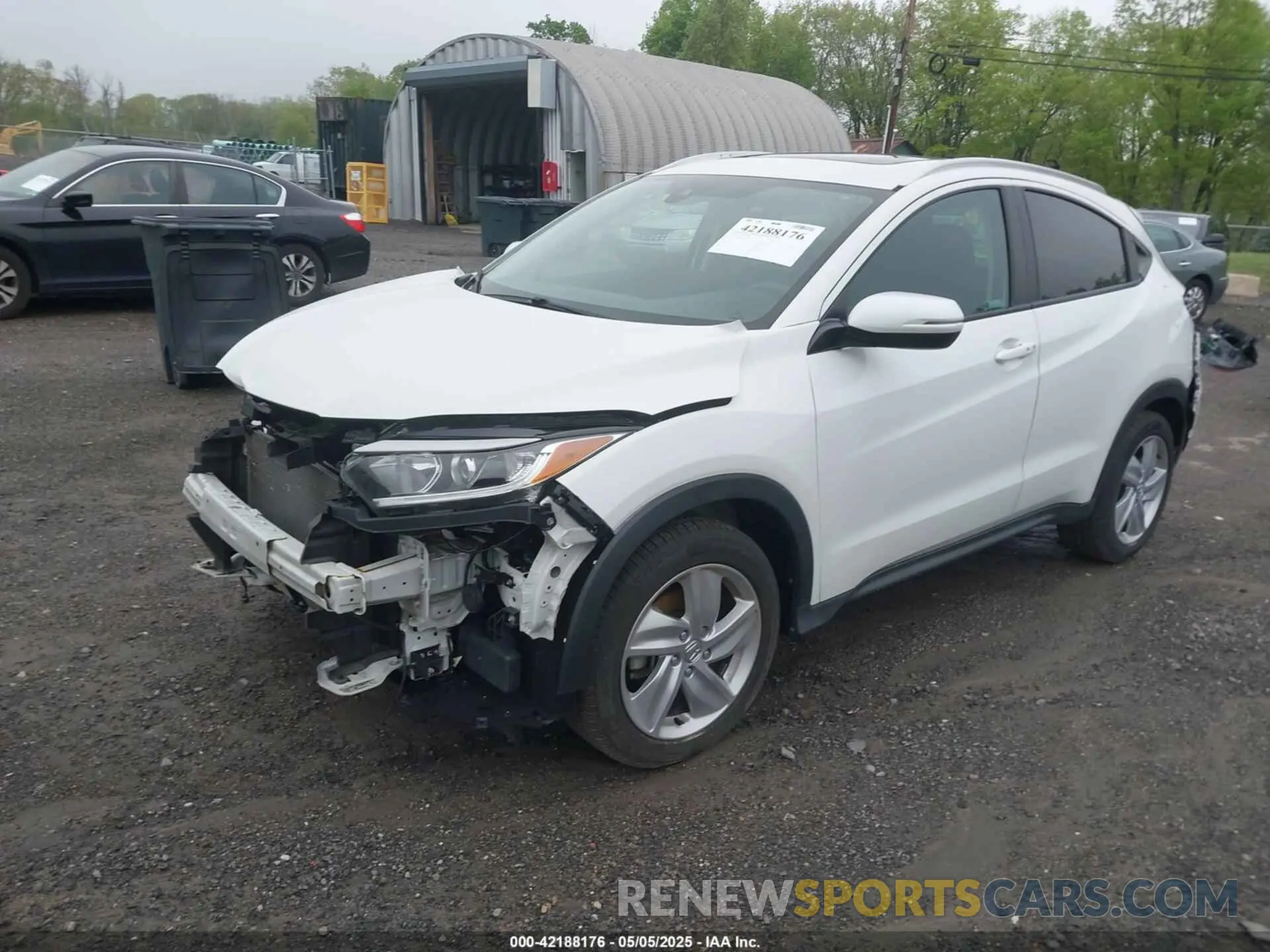 2 fotografías del automóvil dañado 3CZRU6H5XKM735531 HONDA HR-V 2019