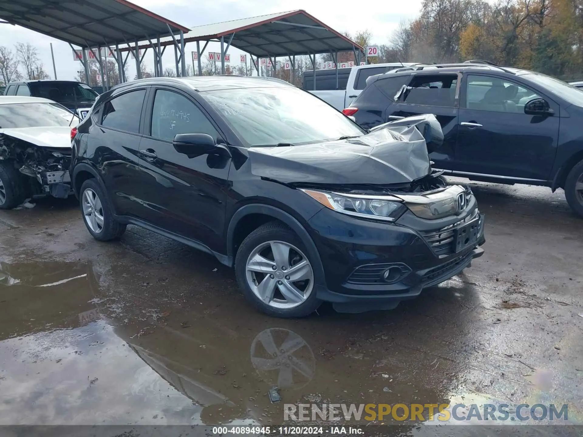 1 fotografías del automóvil dañado 3CZRU6H71KM720174 HONDA HR-V 2019