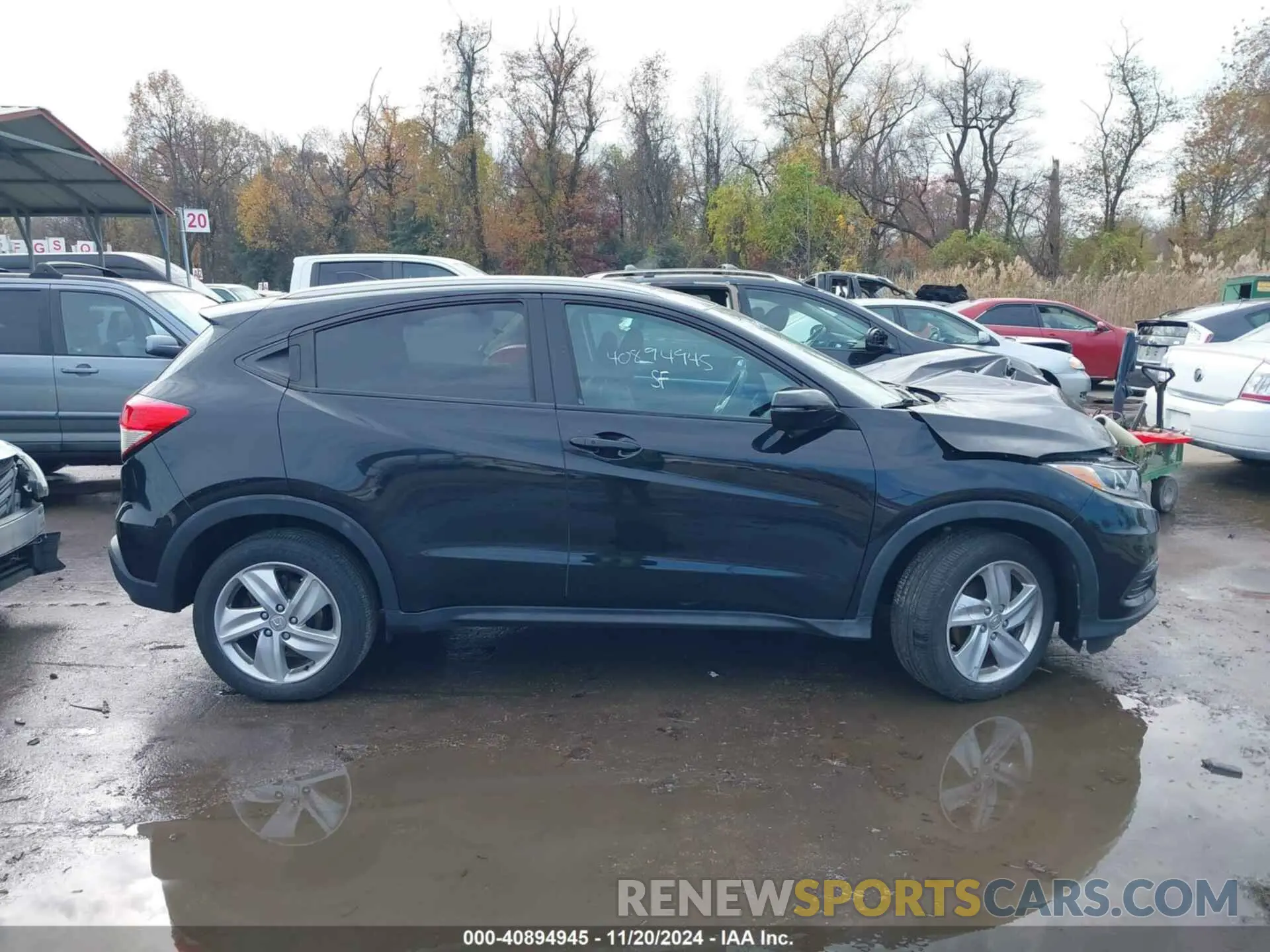13 fotografías del automóvil dañado 3CZRU6H71KM720174 HONDA HR-V 2019