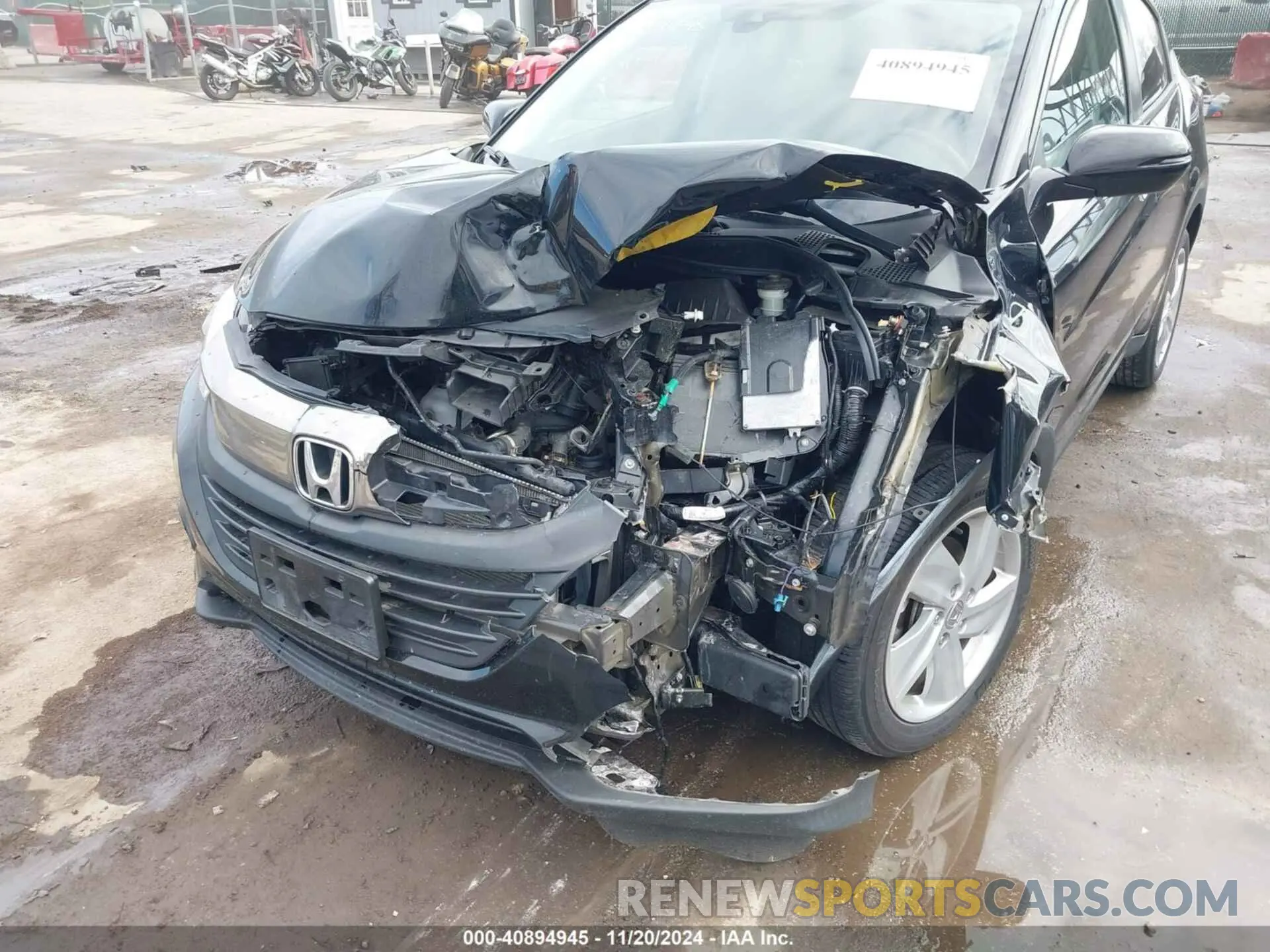 17 fotografías del automóvil dañado 3CZRU6H71KM720174 HONDA HR-V 2019