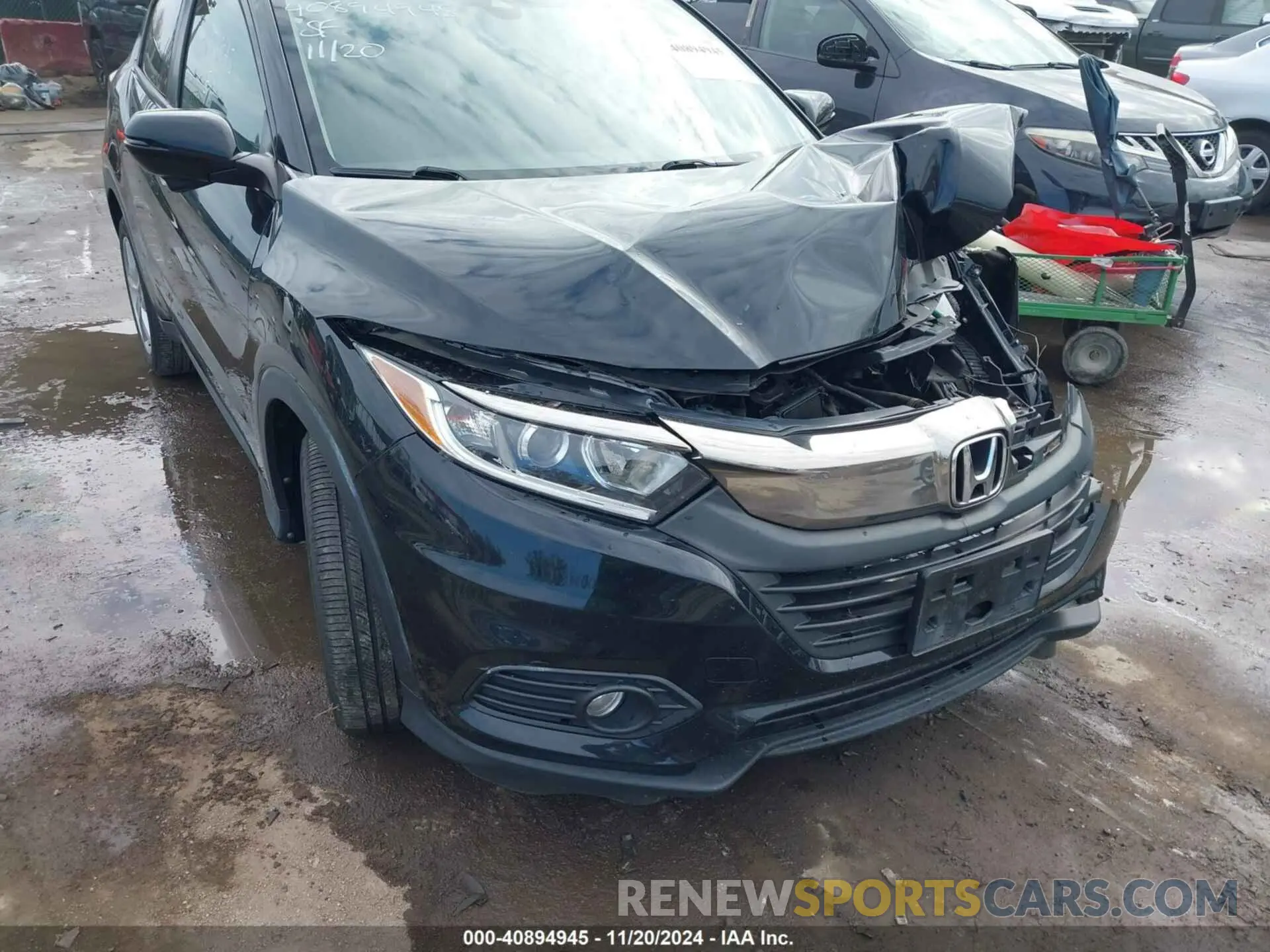 18 fotografías del automóvil dañado 3CZRU6H71KM720174 HONDA HR-V 2019