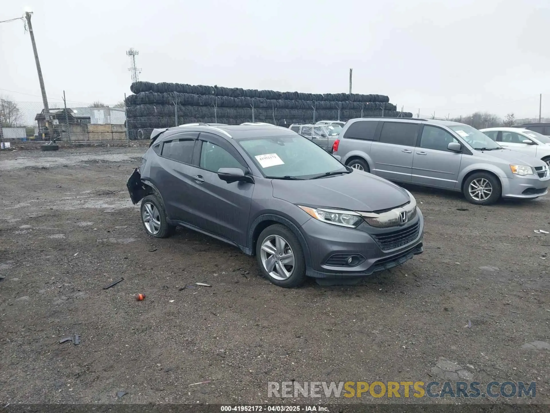 1 fotografías del automóvil dañado 3CZRU6H72KM735931 HONDA HR-V 2019