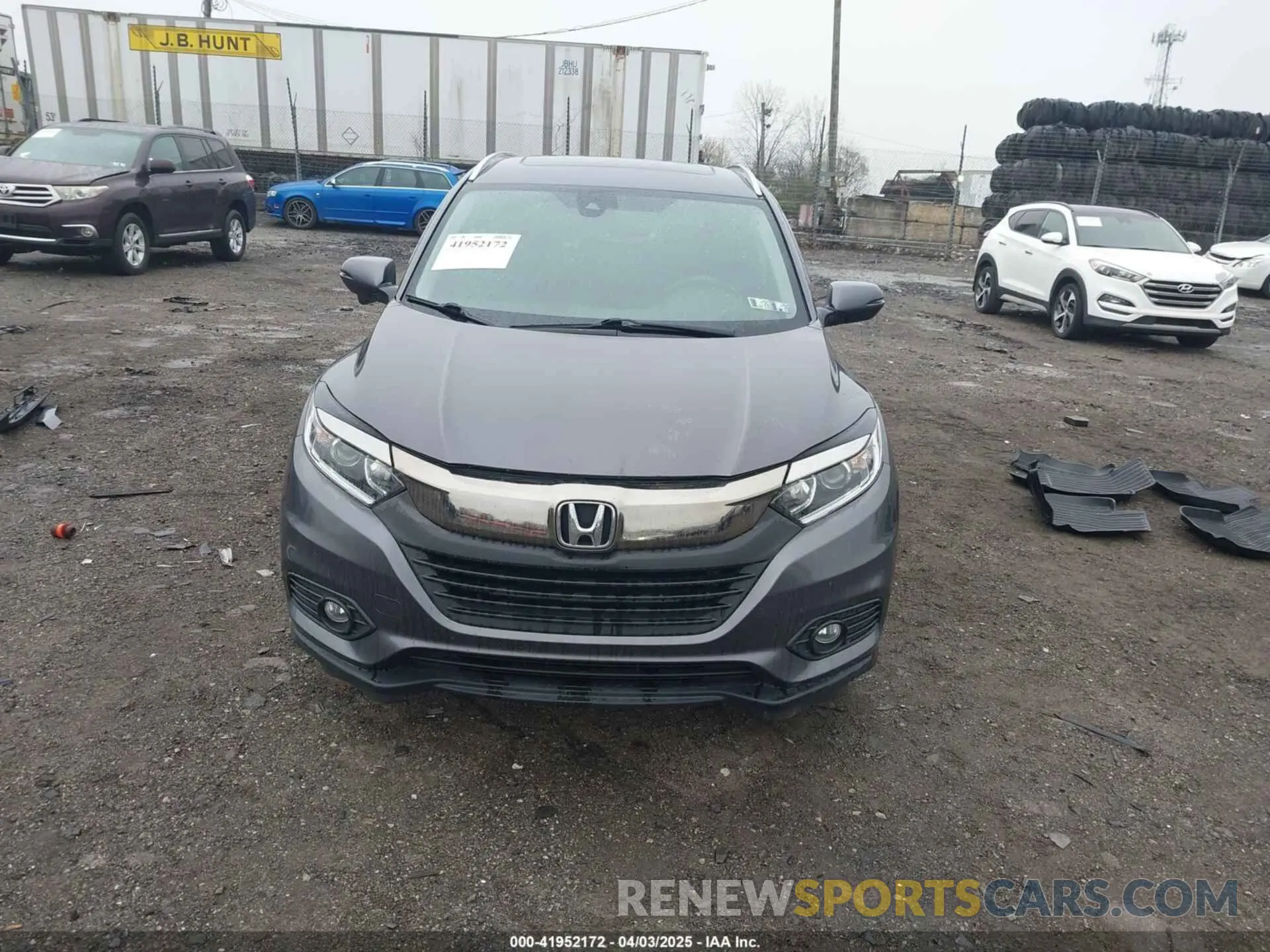 13 fotografías del automóvil dañado 3CZRU6H72KM735931 HONDA HR-V 2019