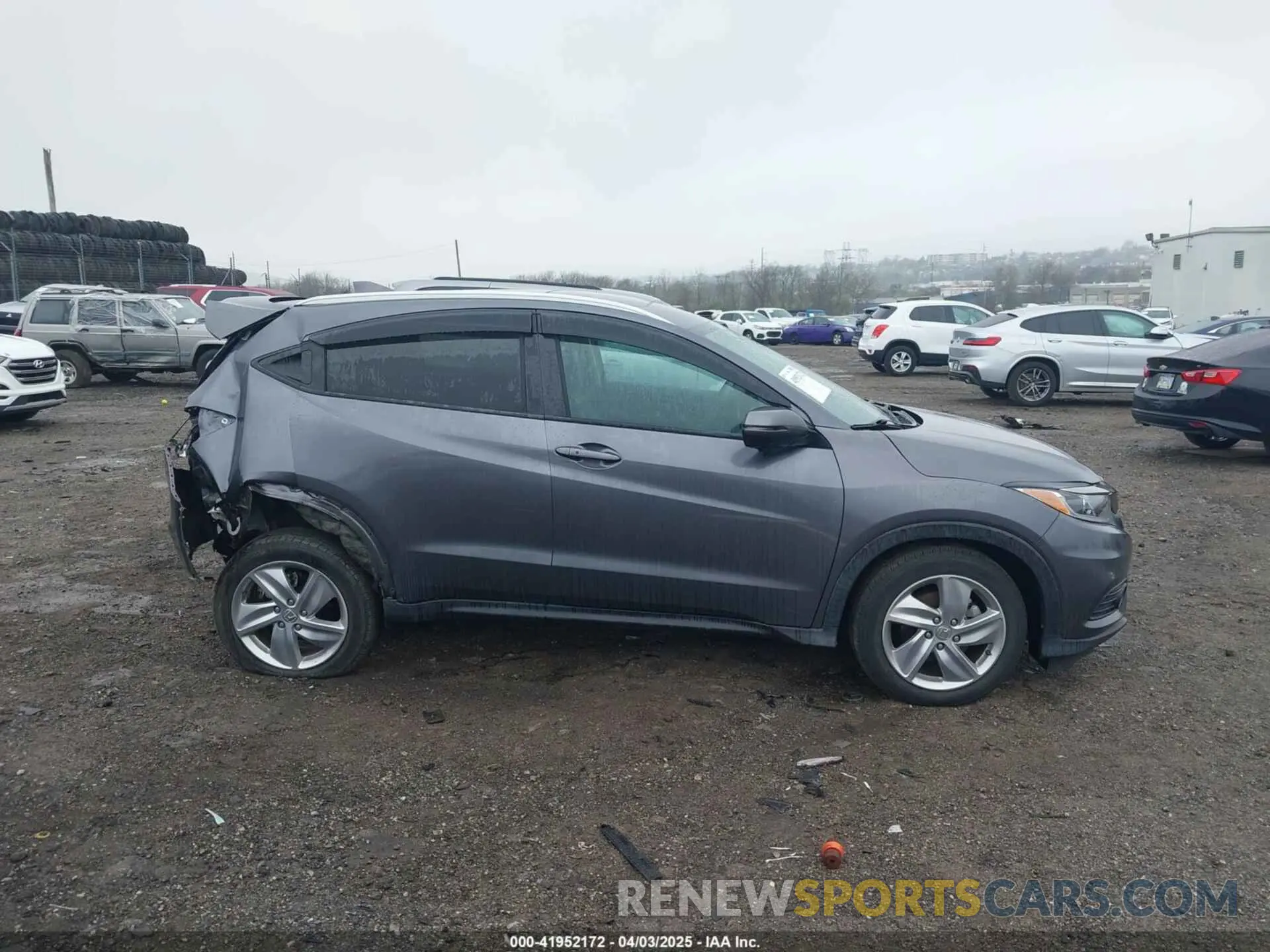 14 fotografías del automóvil dañado 3CZRU6H72KM735931 HONDA HR-V 2019