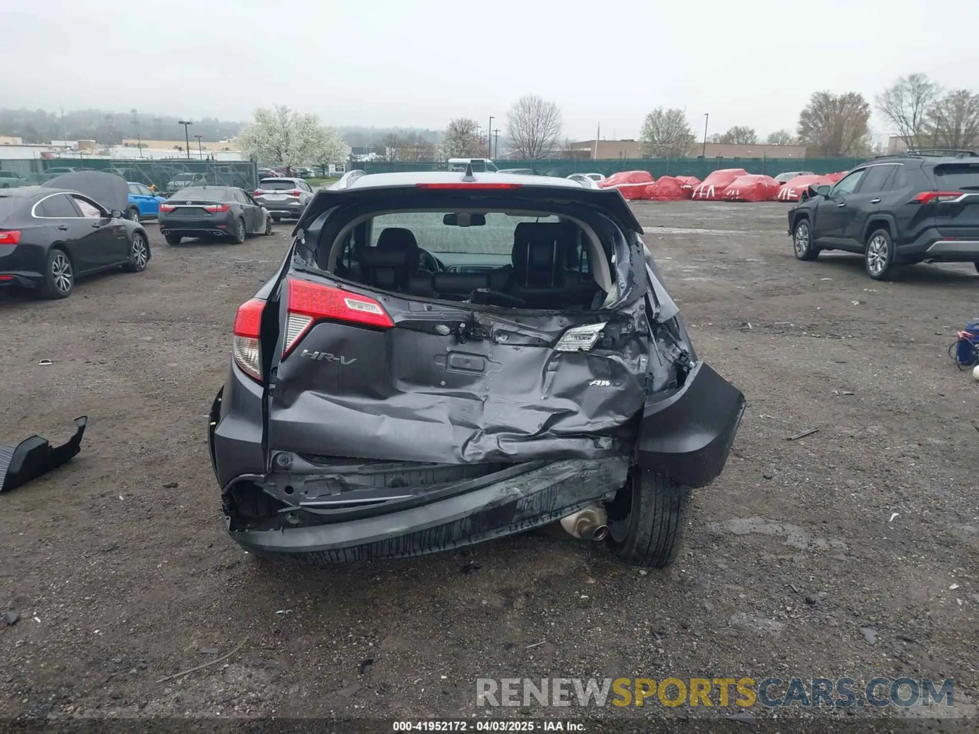17 fotografías del automóvil dañado 3CZRU6H72KM735931 HONDA HR-V 2019