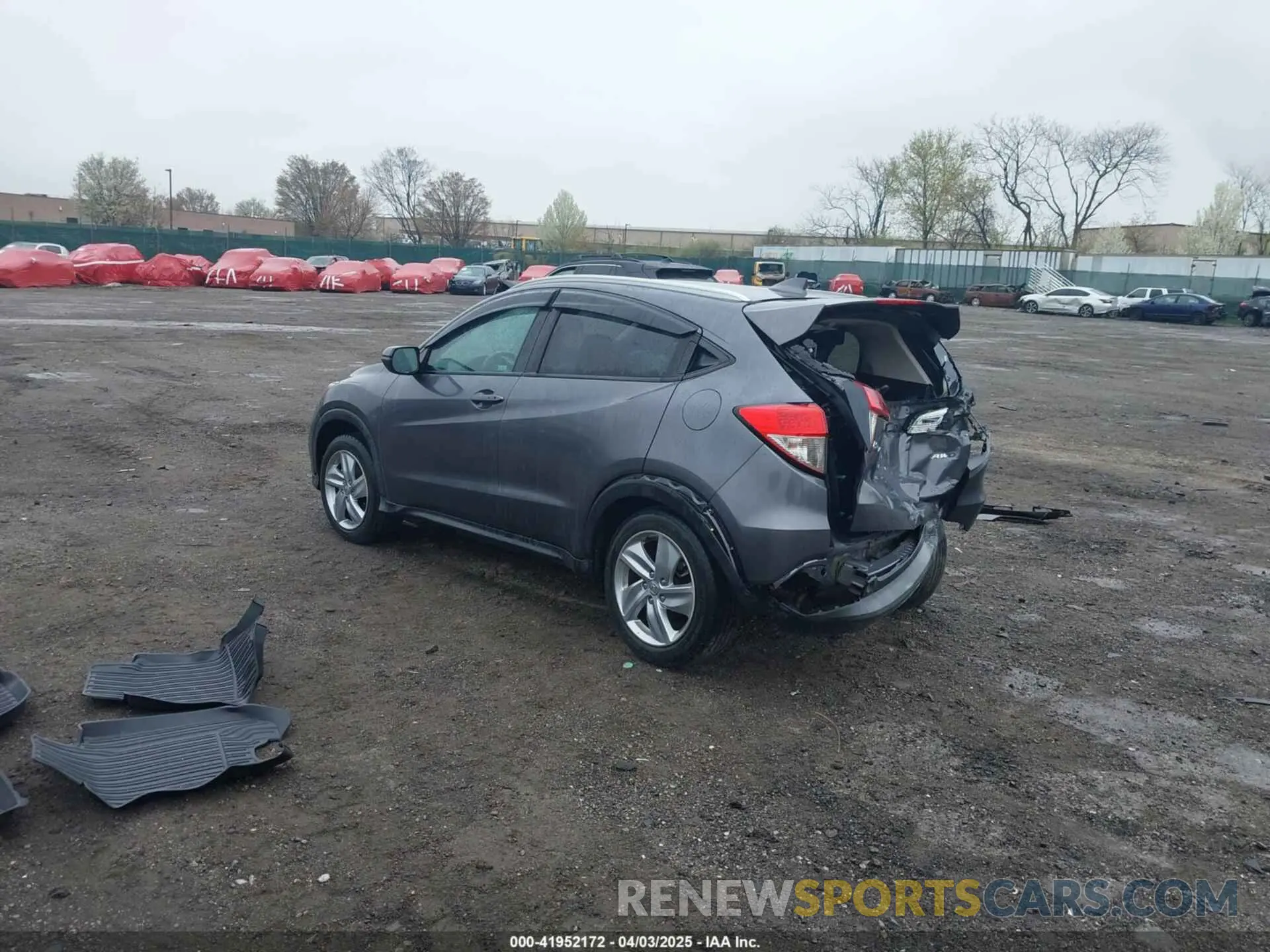 3 fotografías del automóvil dañado 3CZRU6H72KM735931 HONDA HR-V 2019