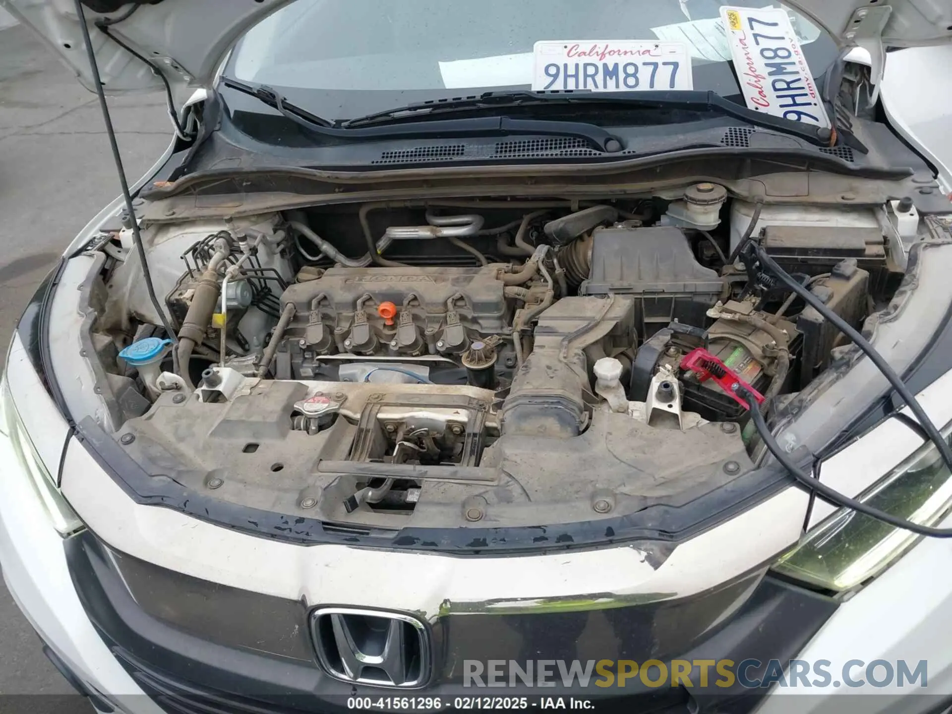 10 fotografías del automóvil dañado 3CZRU6H74KM707757 HONDA HR-V 2019