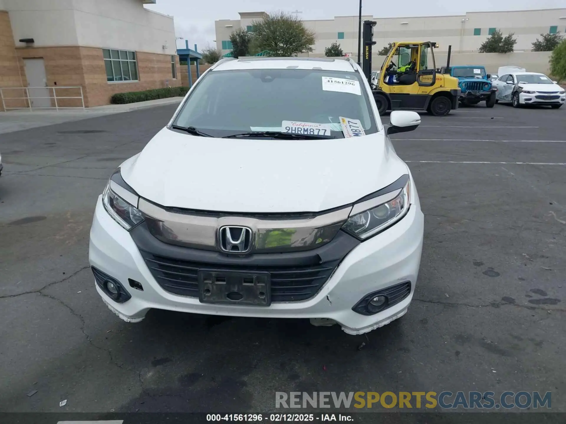 12 fotografías del automóvil dañado 3CZRU6H74KM707757 HONDA HR-V 2019