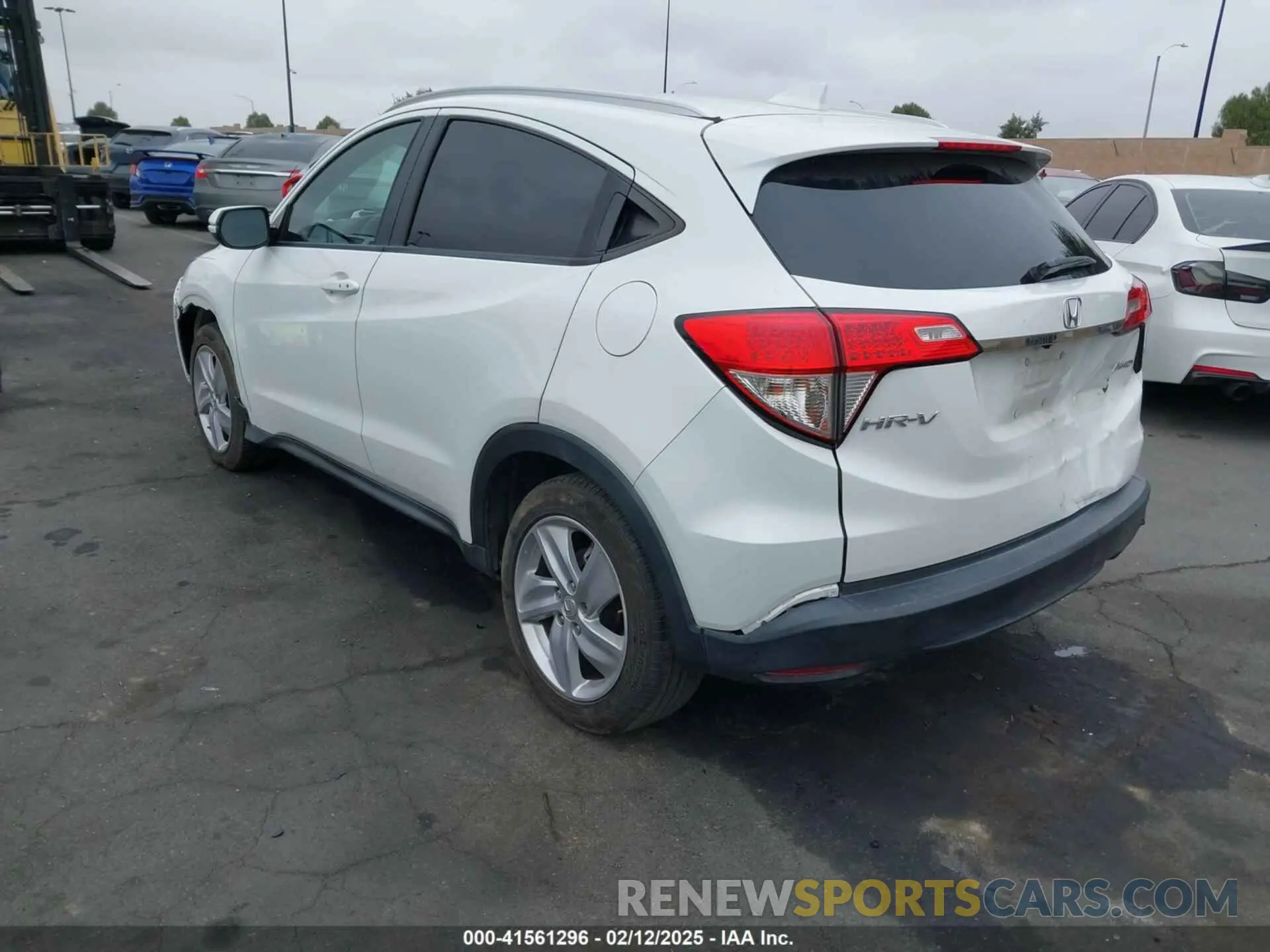 3 fotografías del automóvil dañado 3CZRU6H74KM707757 HONDA HR-V 2019
