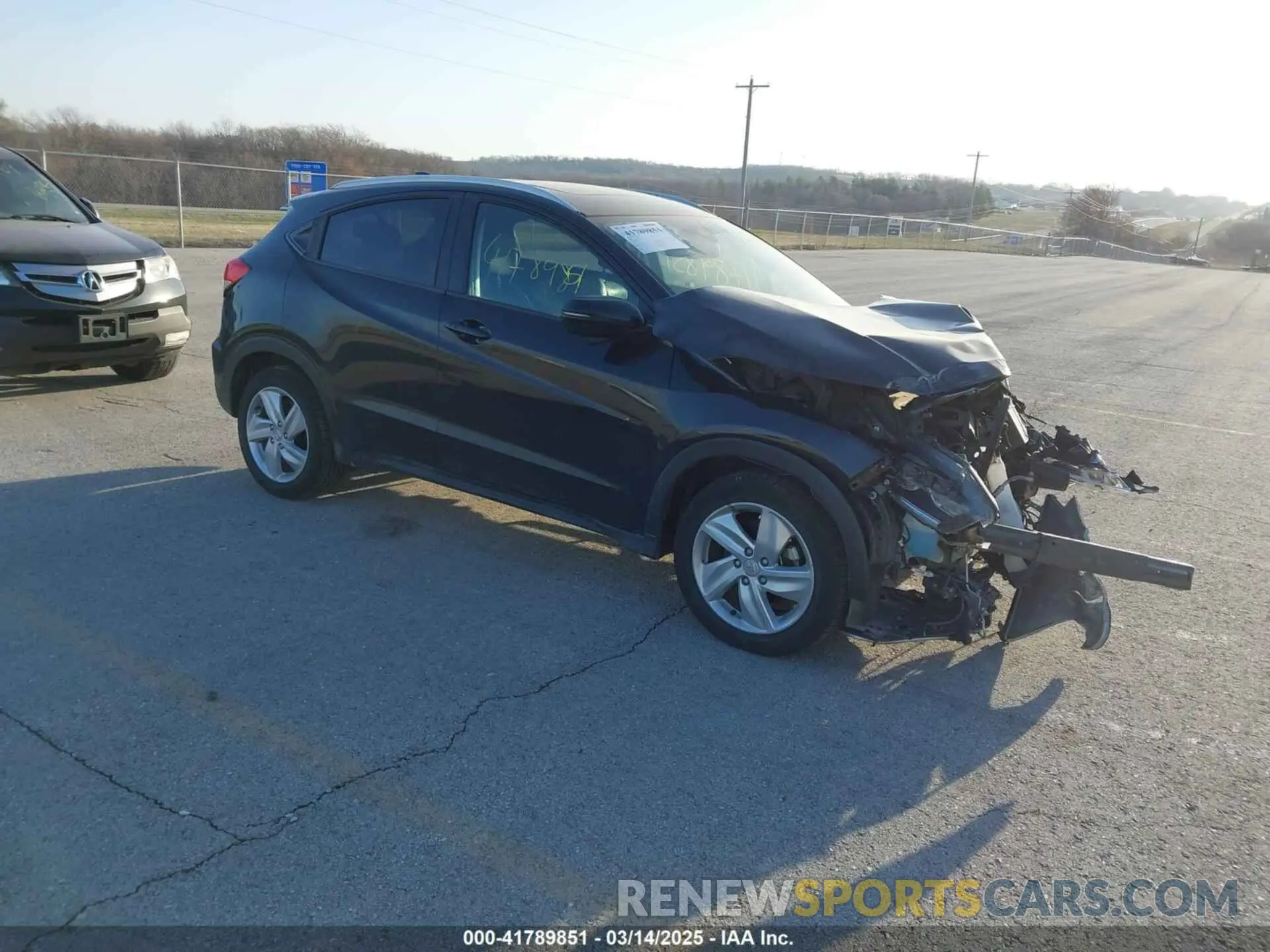1 fotografías del automóvil dañado 3CZRU6H74KM735154 HONDA HR-V 2019