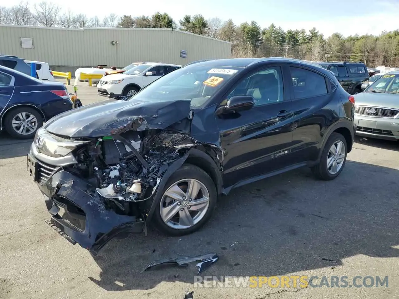 1 fotografías del automóvil dañado 3CZRU6H74KM740211 HONDA HR-V 2019