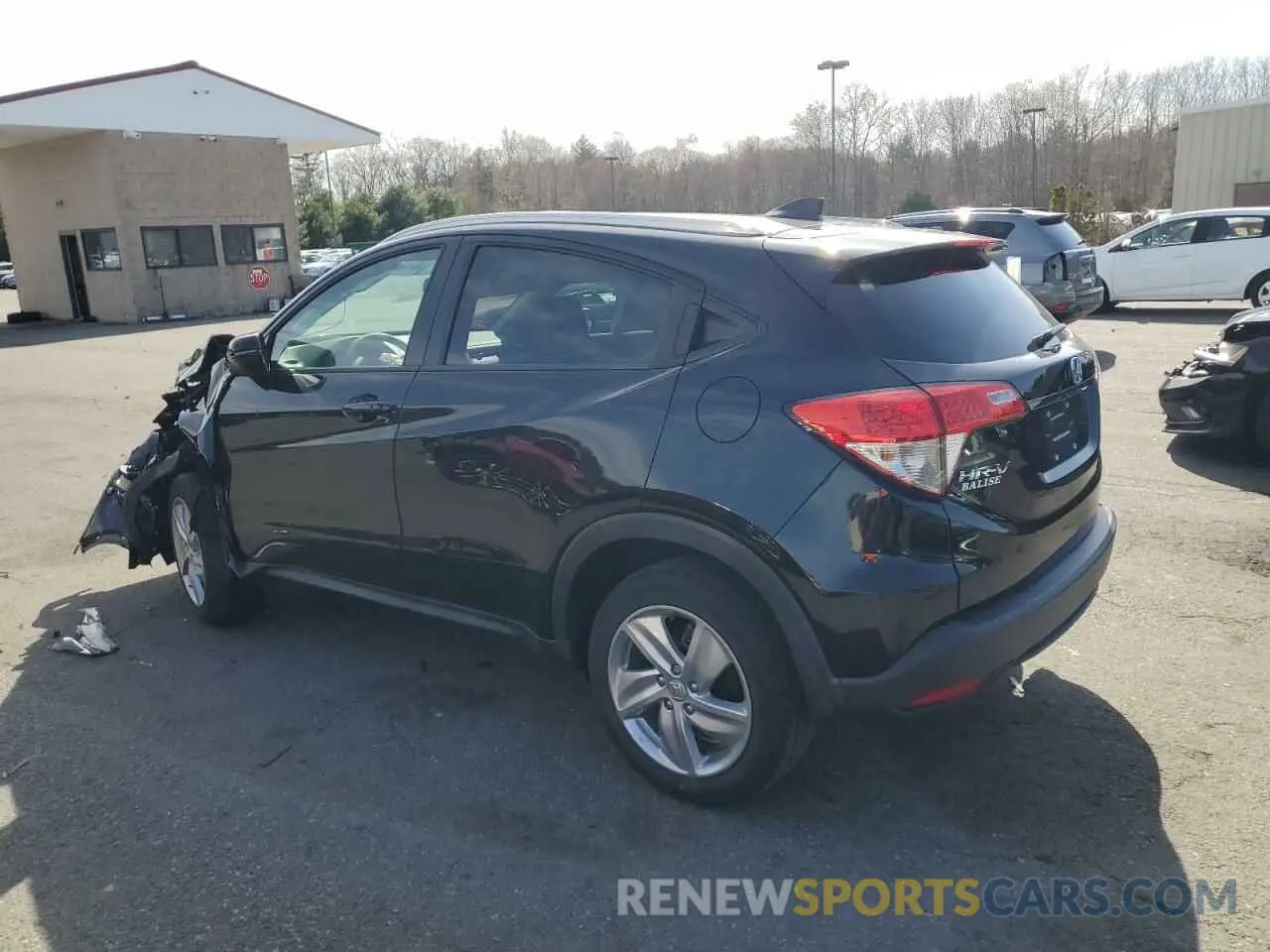 2 fotografías del automóvil dañado 3CZRU6H74KM740211 HONDA HR-V 2019