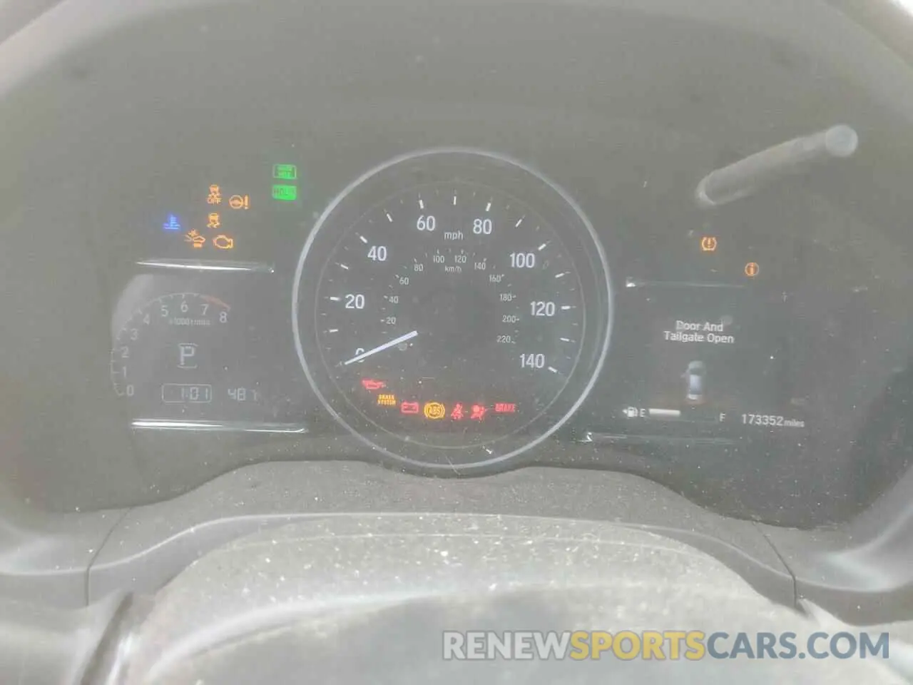 9 fotografías del automóvil dañado 3CZRU6H75KM710005 HONDA HR-V 2019