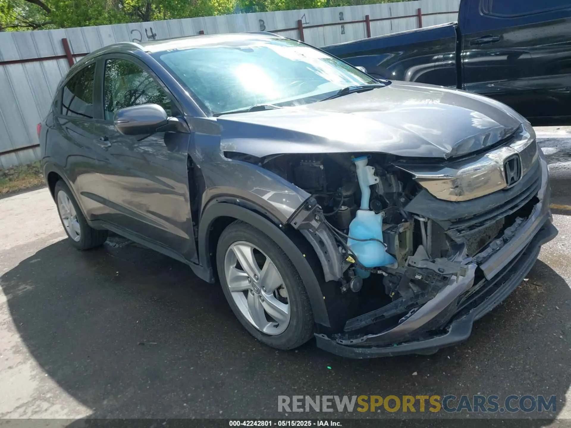 1 fotografías del automóvil dañado 3CZRU6H75KM710599 HONDA HR-V 2019