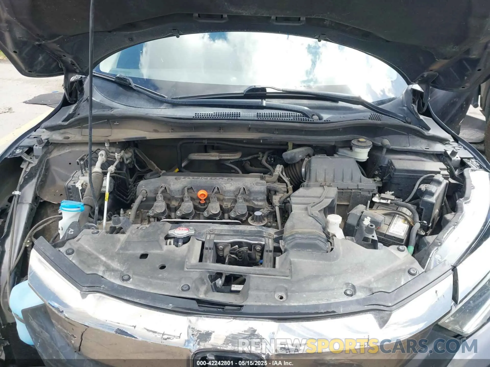 10 fotografías del automóvil dañado 3CZRU6H75KM710599 HONDA HR-V 2019