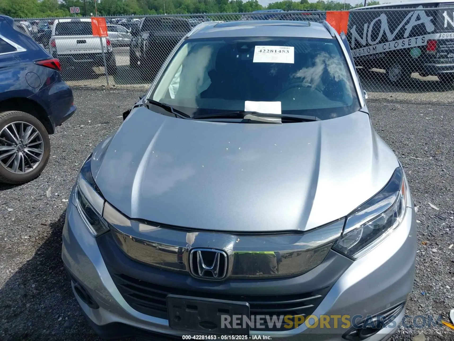 12 fotografías del automóvil dañado 3CZRU6H75KM722378 HONDA HR-V 2019