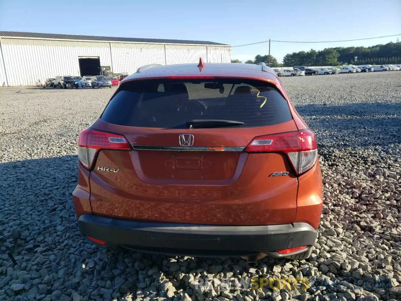6 fotografías del automóvil dañado 3CZRU6H76KM708408 HONDA HR-V 2019