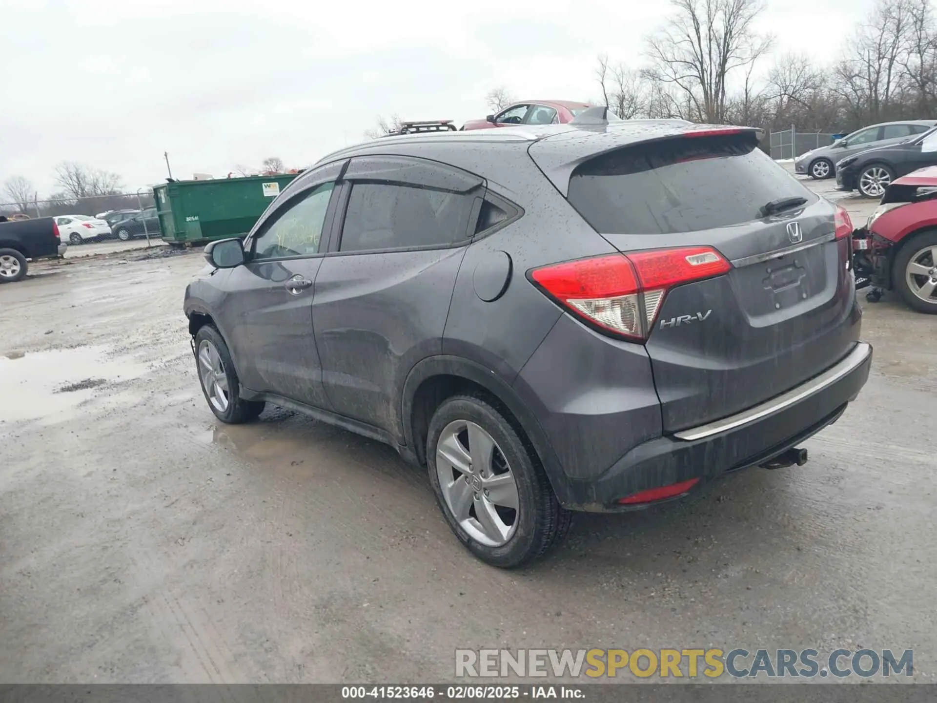 3 fotografías del automóvil dañado 3CZRU6H77KM735942 HONDA HR-V 2019